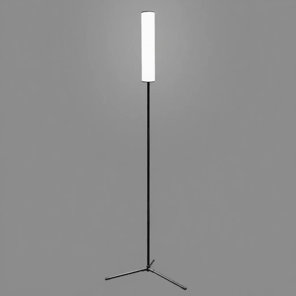 Állítható magasságú LED állólámpa tripod talppal és három színmóddal