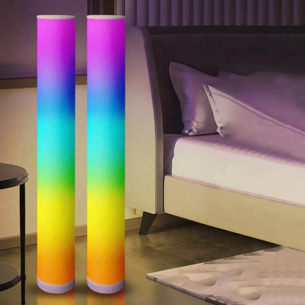 RGB állólámpa távirányítóval és alkalmazásvezérléssel játékszobába
