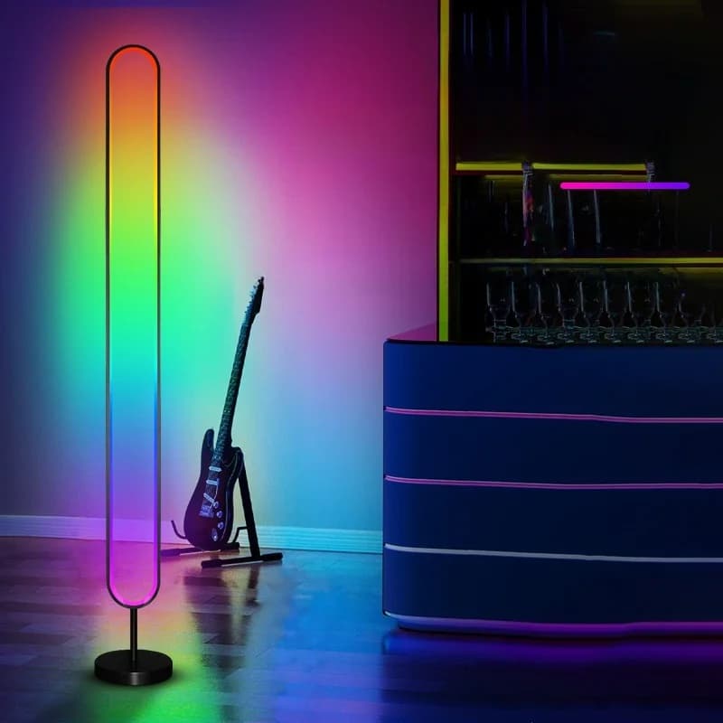 RGB LED hangaktivált hangulatfény applikációs vezérléssel