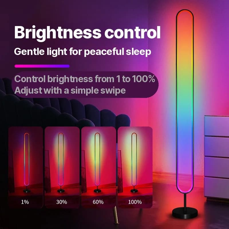 RGB LED hangaktivált hangulatfény applikációs vezérléssel