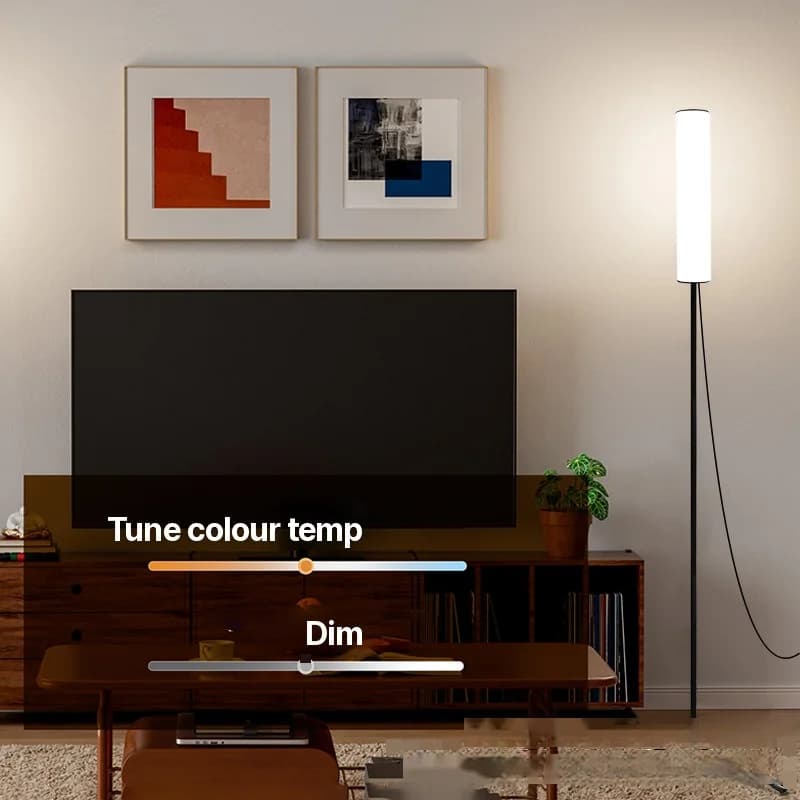 Állítható magasságú LED állólámpa tripod talppal és három színmóddal