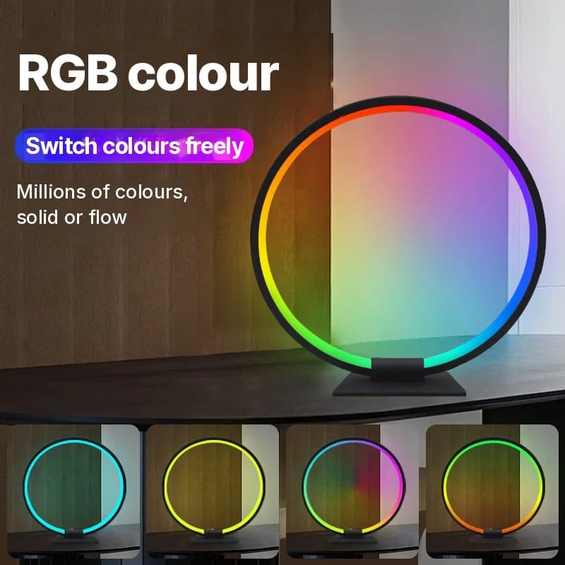 RGB LED hangulat éjjeli fény zenei szinkronnal
