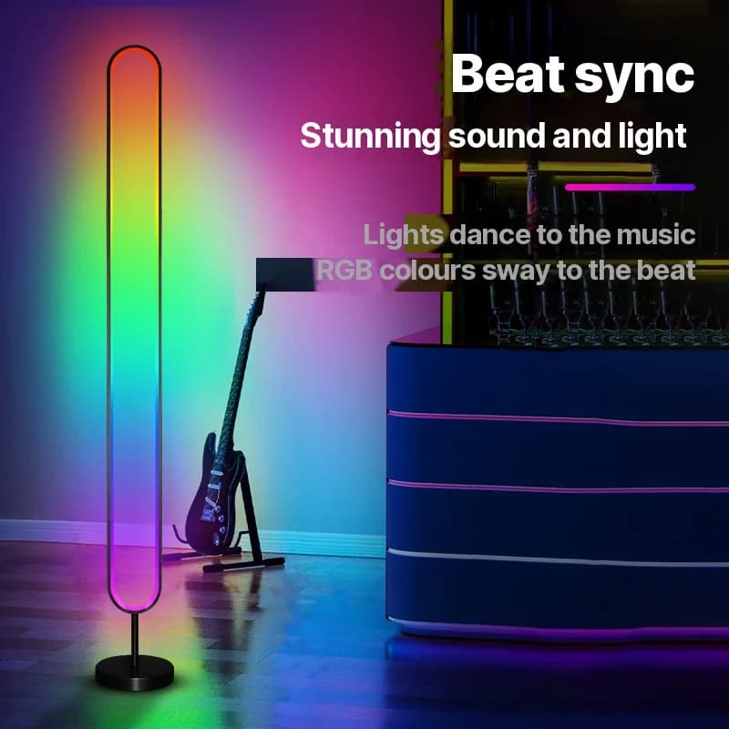 RGB LED hangaktivált hangulatfény applikációs vezérléssel