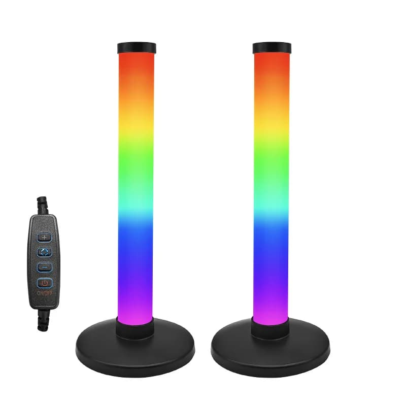 RGB hangulatvilágítás hangszinkronnal és app vezérléssel íróasztalra